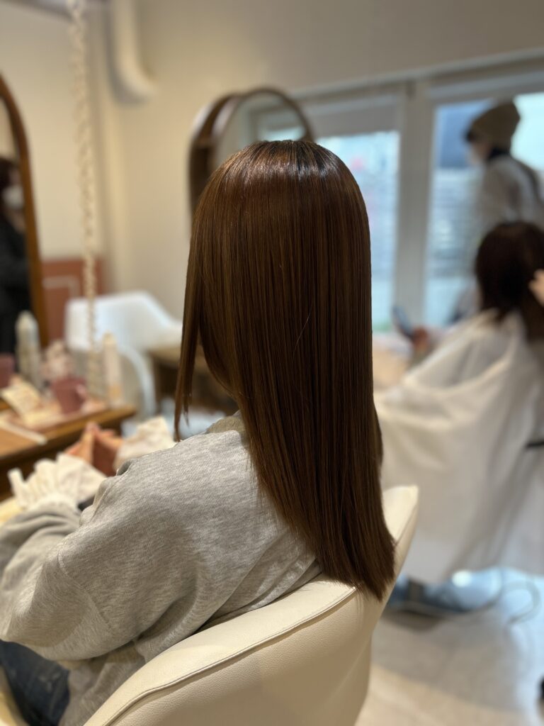 【Chihiro】髪質改善でまとまりとツヤを実感
