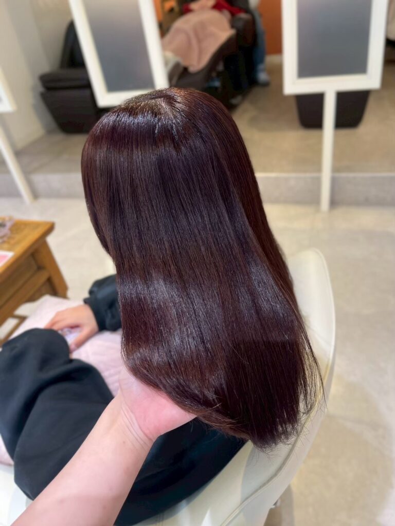 学割U24で透明感カラー♪