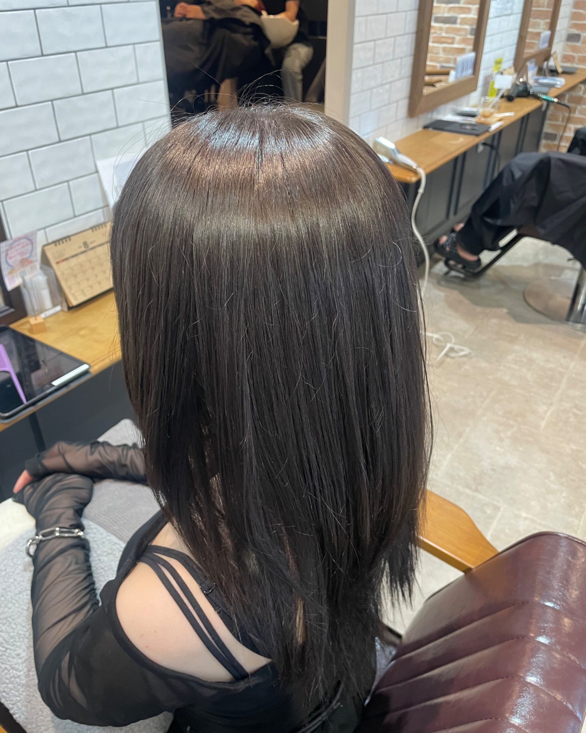 透明感ダブルカラーでつくる柔らかヘア