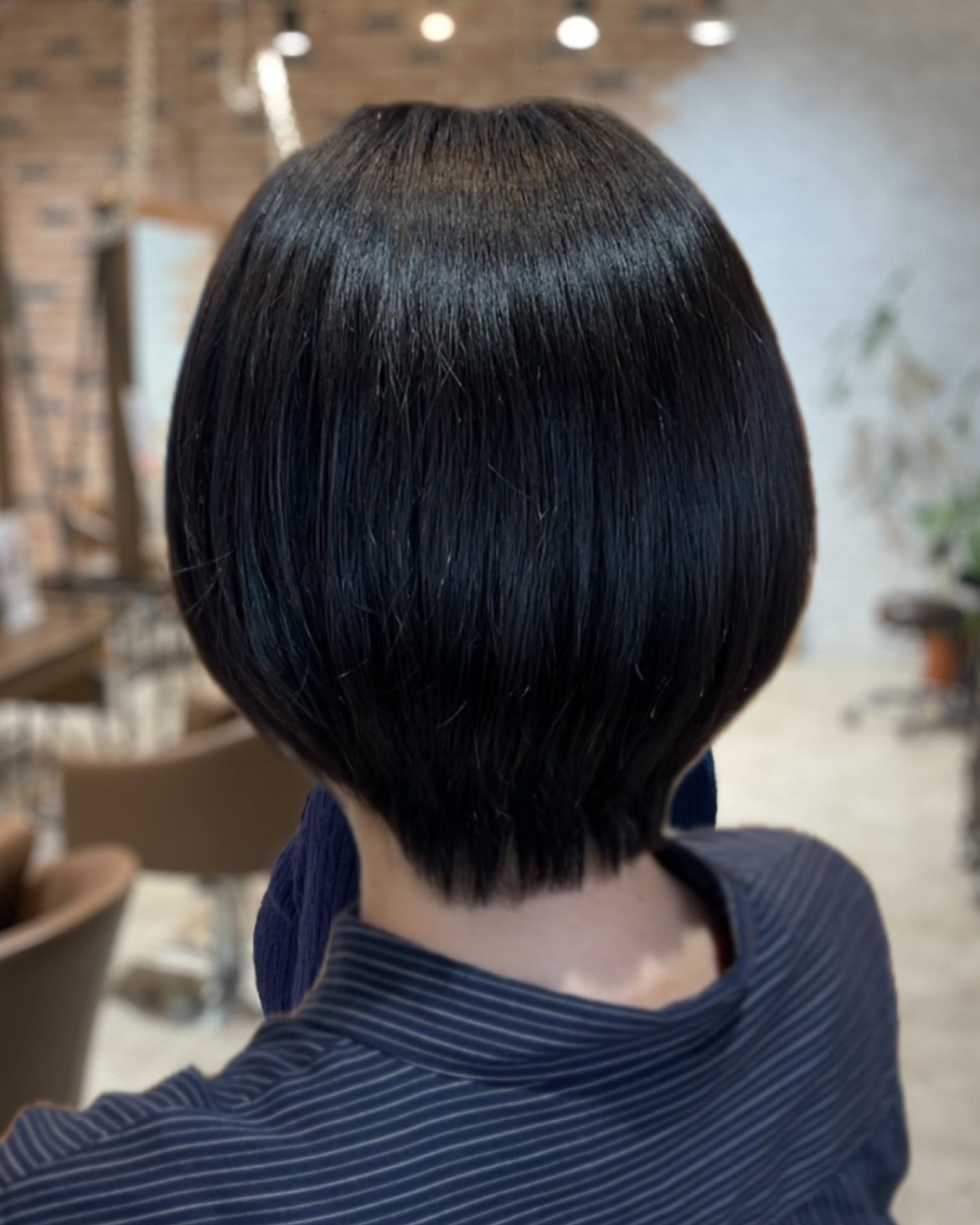【Misaki】透けるブルーブラックで艶髪に