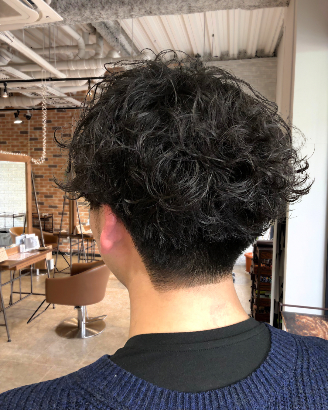 【YUTA】メンズパーマで朝のセットが楽に!